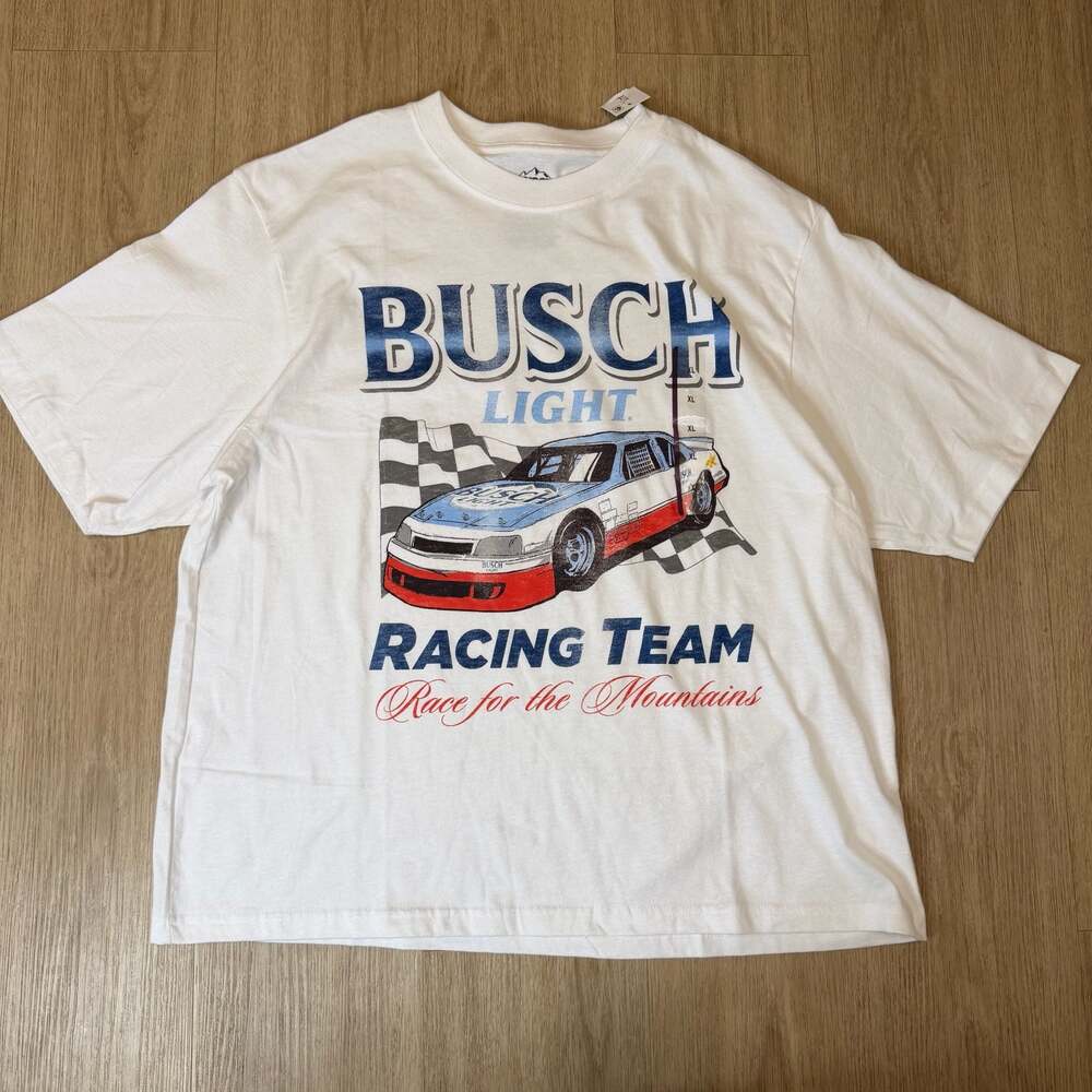 Busch Light Racing Team Race for the Mountains T-Shirt XL